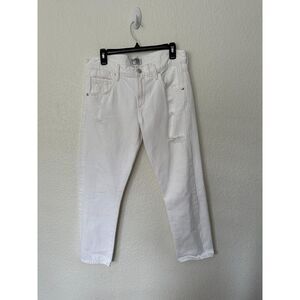 AGOLDE White Straight Leg High Rise Jeans Size 29
